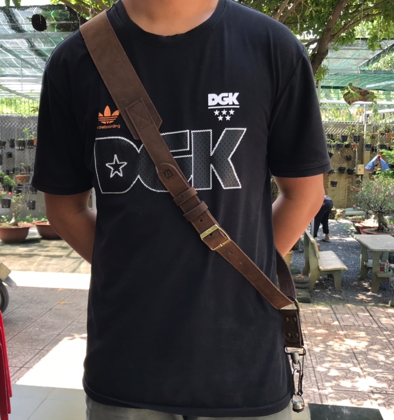 Dây Đeo Máy Ảnh Thao Tác Nhanh – Quick Strap Da Bò Handmade TS5013