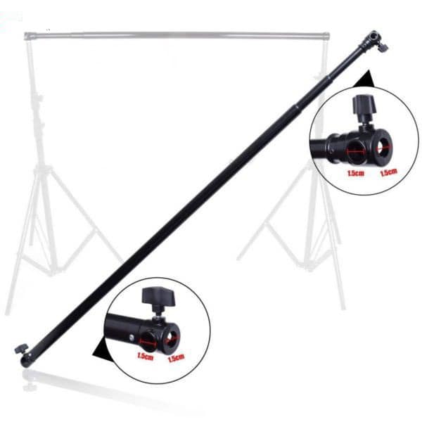 Thanh Treo Phông Loại Rút 3.2m ( có thể điều chỉnh ngắn hơn )