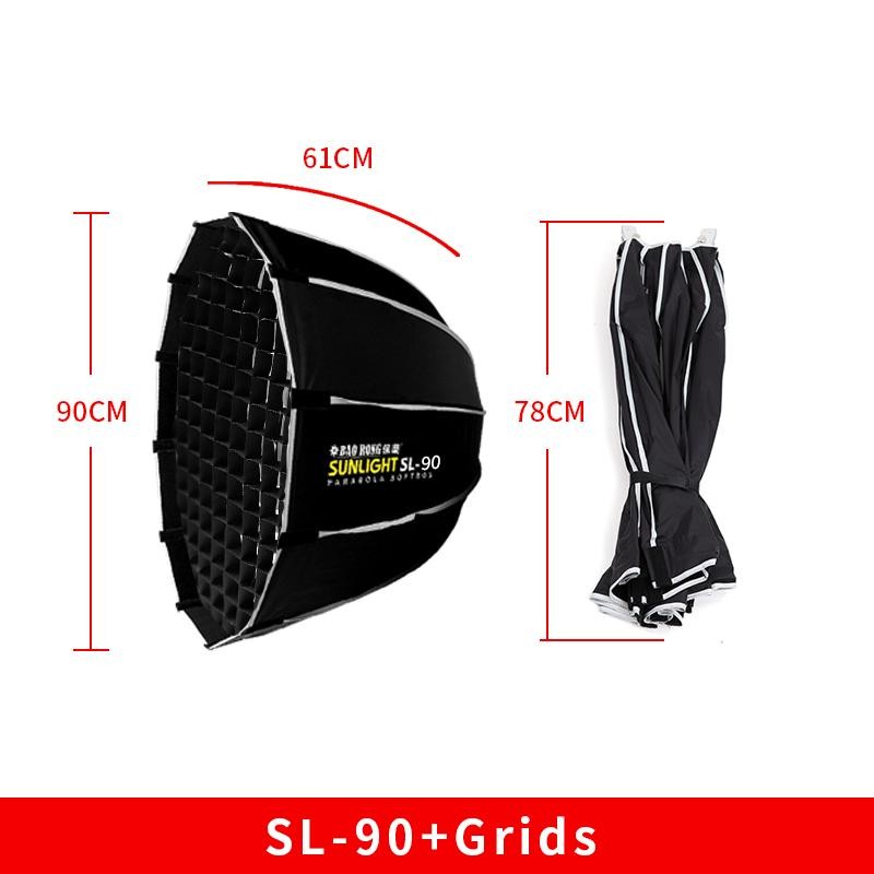 Softbox Triopo Pararabolic SL 90 dùng trong livestream và quay chụp chuyên nghiệp Ecom Studio