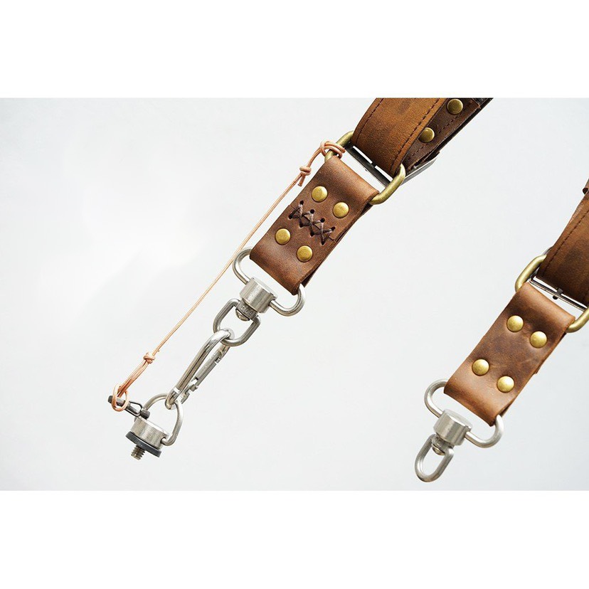 Dây Đeo 2 Máy Ảnh - Double Strap Da Bò Handmade 5001 - Ảnh 3