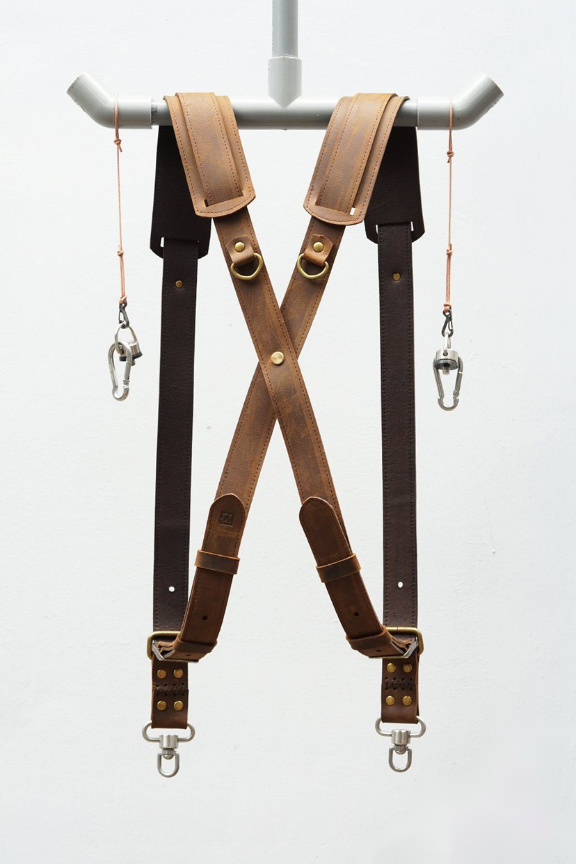Dây Đeo 2 Máy Ảnh - Double Strap Da Bò Handmade 5001 - Ảnh 2